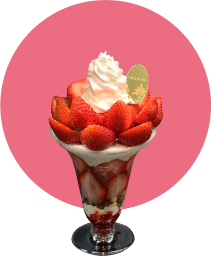 THE KAEN いちごパフェ