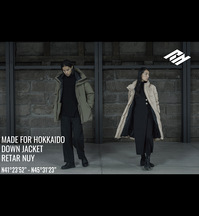 北海道ダウン〈レタールヌイ〉期間限定ショップ