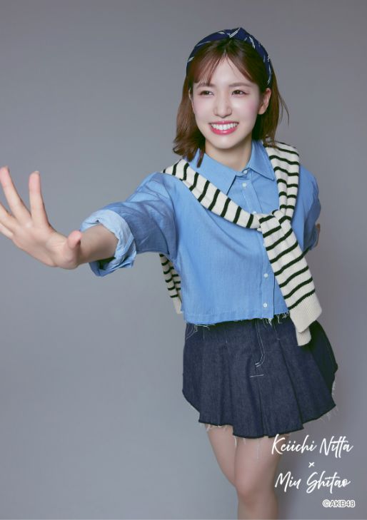 新田桂一コラボランダム生写真(下尾みう)