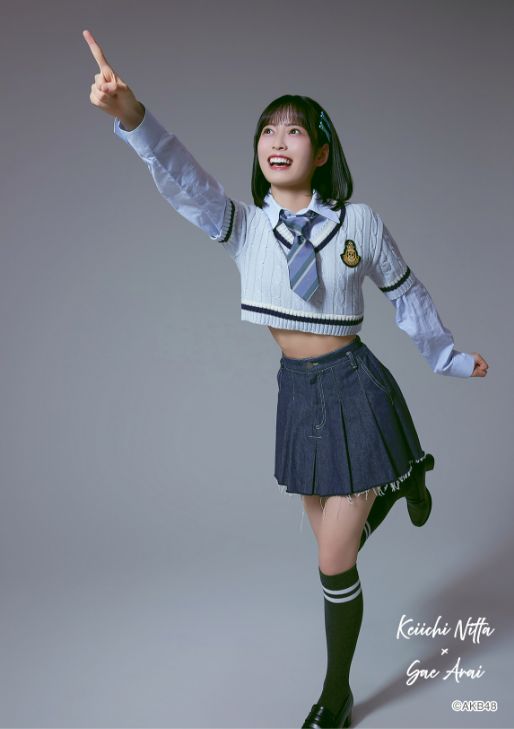 新田桂一コラボランダム生写真(新井彩永)