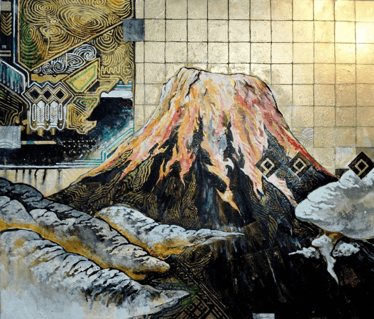 豪・粗金紋様山