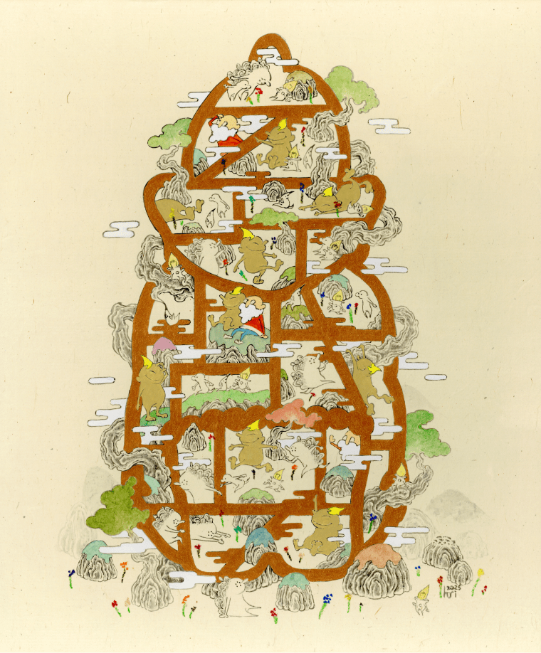 ビリケン絵コマ