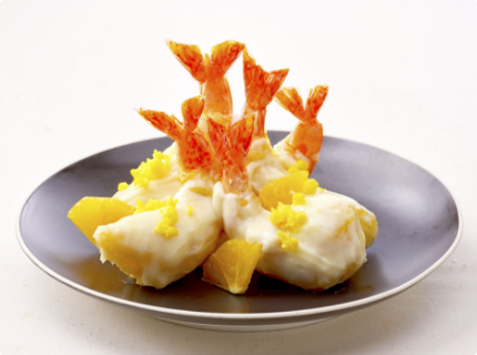 〈柿安ダイニング〉大海老マヨ