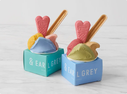 〈& EARL GREY〉かわいいトッピングプレゼント