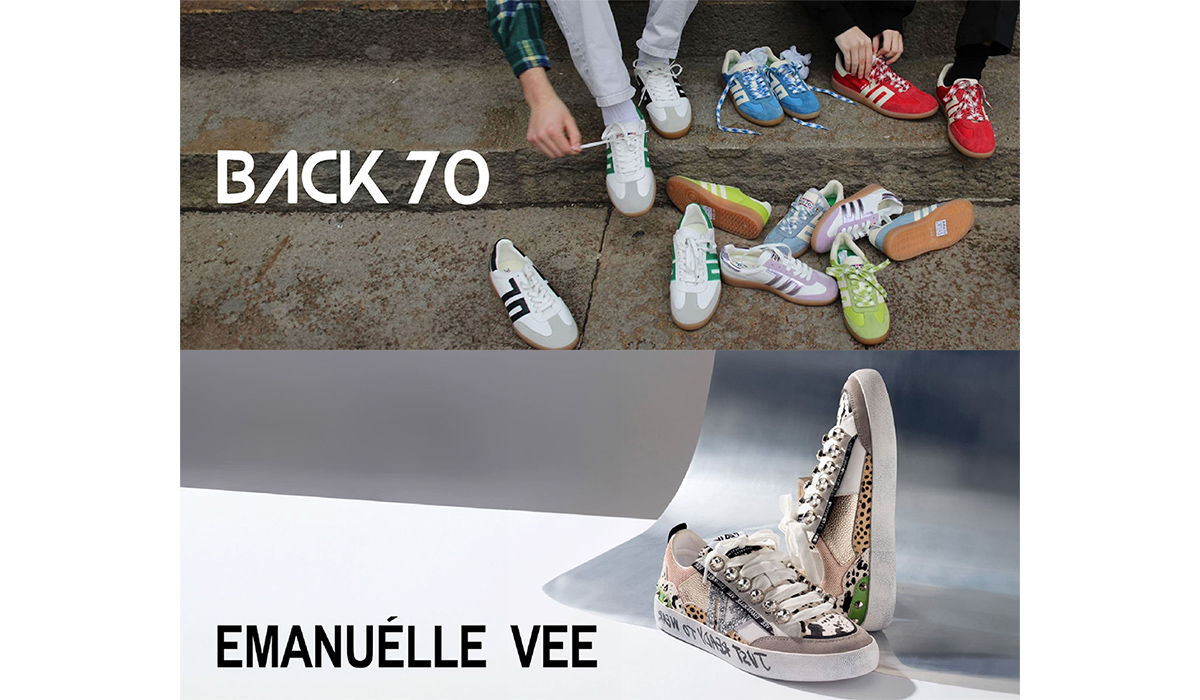 It's NEWスニーカー〈BACK 70〉〈EMANUELLE VEE〉