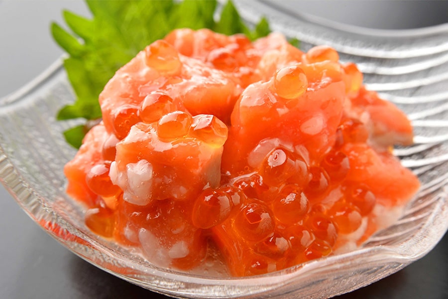 紅鮭親子ルイベ