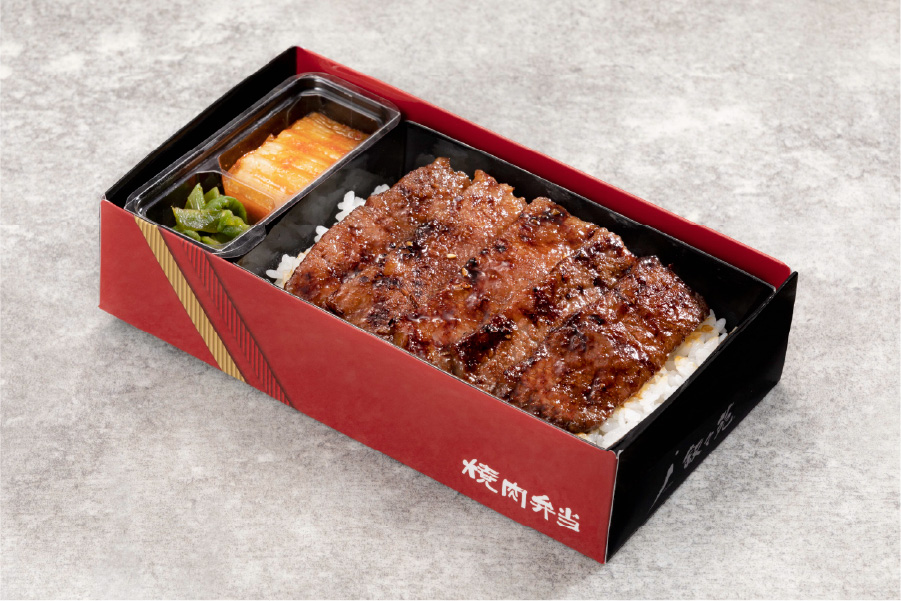 カルビ弁当