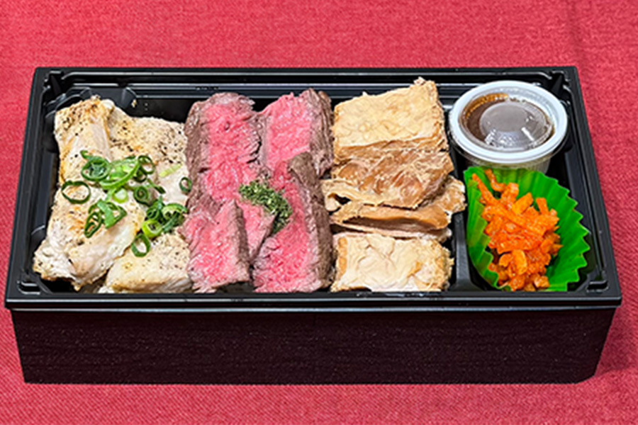 肉彩り弁当