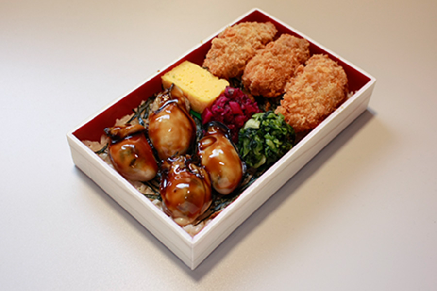 牡蠣飯・カキフライ弁当