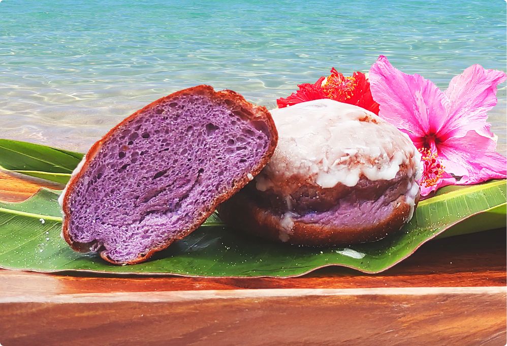 道の駅かでな「〈Hungry Angry〉紅イモマラサダ」