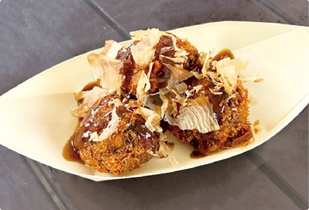 道の駅丹後王国「食のみやこ」「〈山と海with日本海牧場〉京丹後牛 ころっと牛メンチボール」