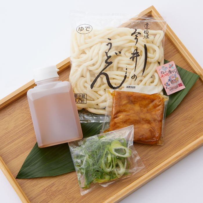 お手軽きつねうどん