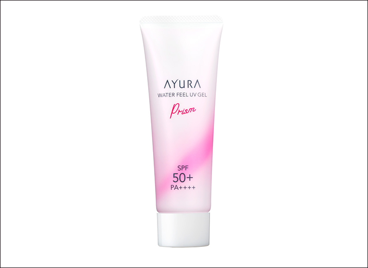 〈アユーラ〉ウォーターフィールUVジェルα プリズム【フェイス・ボディー用日やけ止め】 SPF50+・PA+ + + + (限定品)