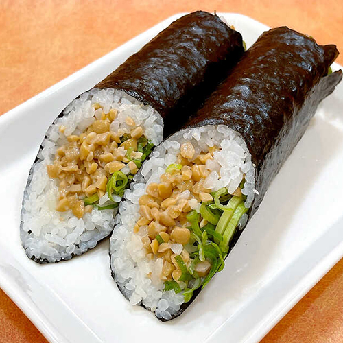 〈大水直売〉納豆巻き(茨城県)