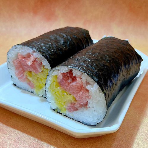 〈大水直売〉【魚屋さんの寿司】トロたく巻