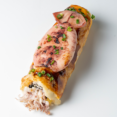 〈むろや〉イカ焼きでいかが？巻き