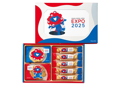 EXPO2025 プリントクッキーチョコレートクリーム入り(中)
