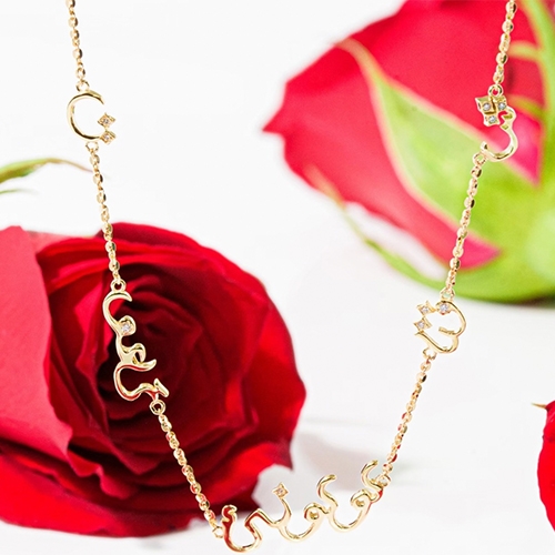 〈JEWELILYTOKYO〉オートクチュールアラビックネックレス