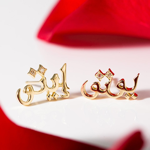 〈JEWELILYTOKYO〉オートクチュールアラビックピアス