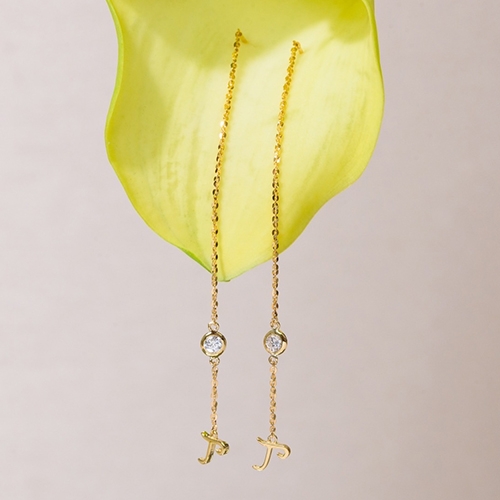 〈JEWELILYTOKYO〉オートクチュールアラビックピアス