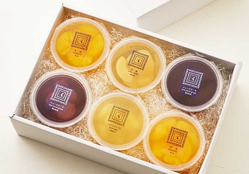 〈紀ノ国屋〉ゼリー6個入りセット