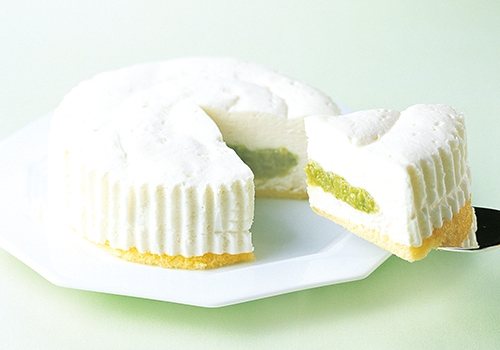 〈ずんだ茶寮〉ずんだ白雪チーズケーキ