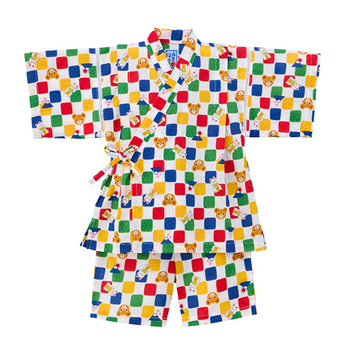 〈ミキハウス〉【日本国内限定】甚平スーツ