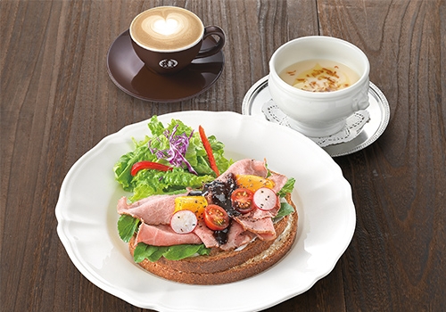 〈カフェラ〉アロストディマンツォ【ランチセット】