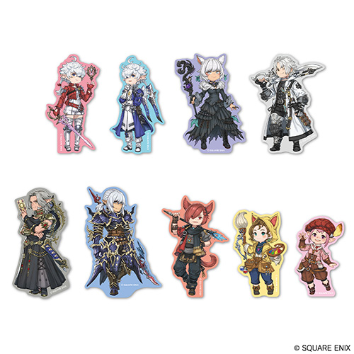 【先行販売】ファイナルファンタジーXIV　キャラクターステッカーセット