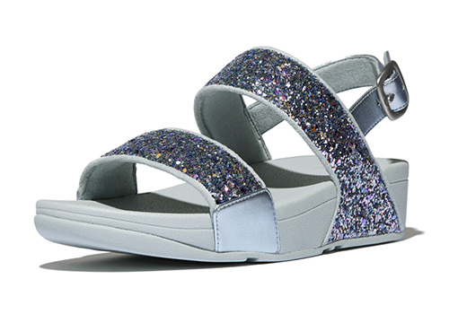 〈fitflop／フィットフロップ〉LULU MULTI-TONAL GLITTER BACK-STRAP SANDALS