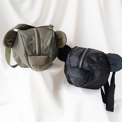 〈agumi〉Bear head bag