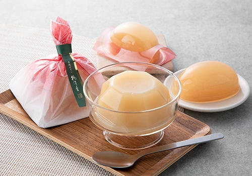 〈菓匠清閑院〉桃清香〈ずんだ茶寮〉白桃
