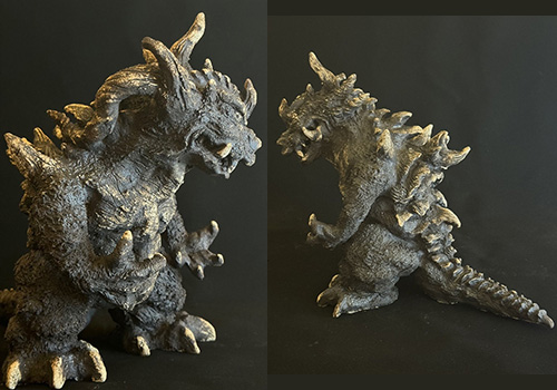 陶器製 大怪獣 阿護吽（アゴン）