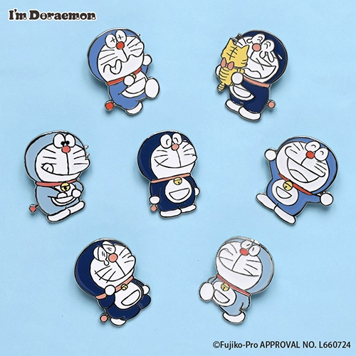 『I'M DORAEMON POP-UP STORE BY FLOWERING』ブラインドピンバッジ