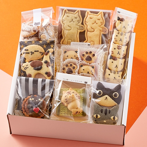 〈焼喜菓子kokeka〉猫焼喜菓子詰合せ