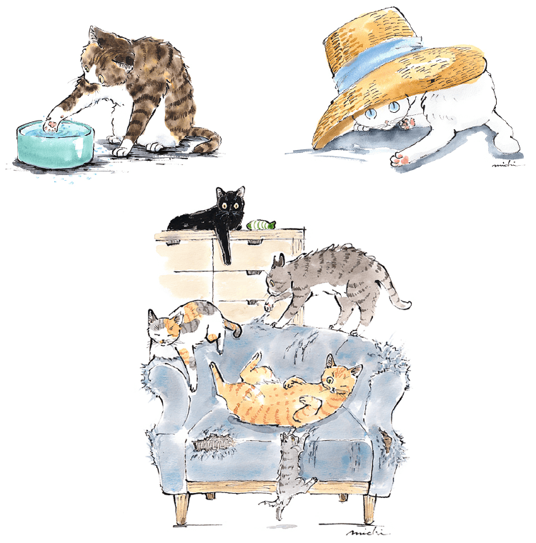 ねこイラスト