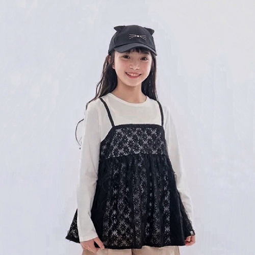 〈ワンダーアパートメント〉レースジャガードチュニック