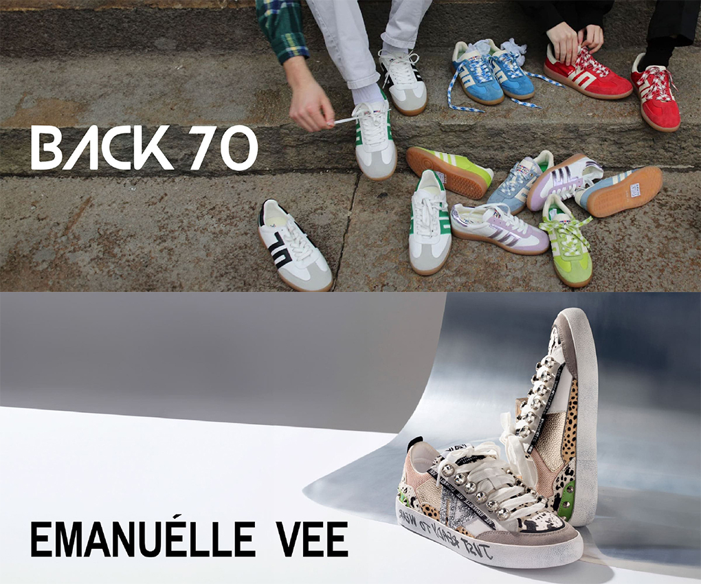 It's NEWスニーカー〈BACK 70〉〈EMANUELLE VEE〉