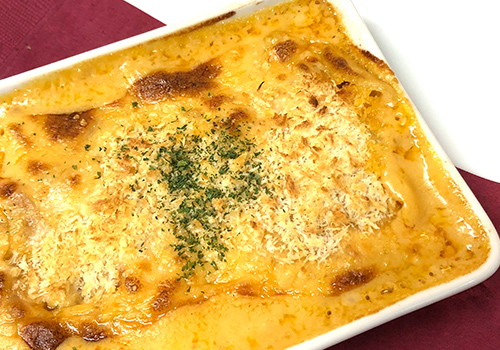 〈カフェ グランシェ スイーツメゾン〉濃厚海老グラタン
