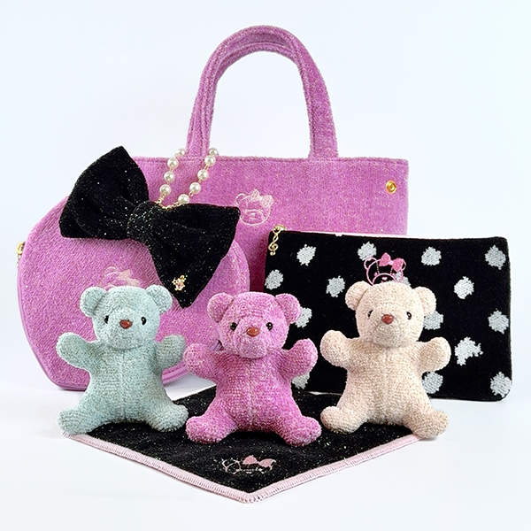 まゆこシェニール ドット柄 まゆこシェニール ドット柄