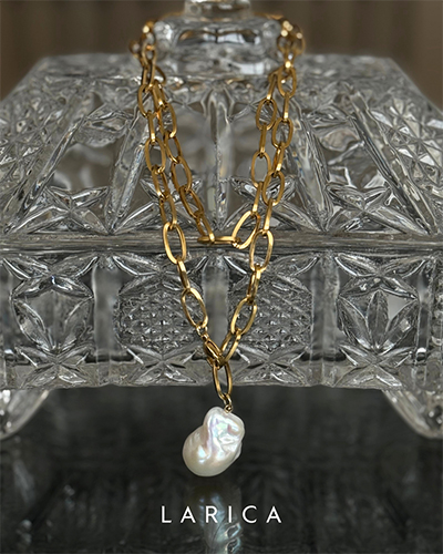 LARICA〉個性が光る、上品なバロックパールジュエリー 期間限定