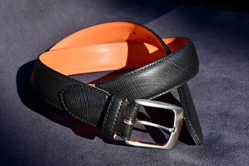 〈フラソリティ・長沢ベルト工業〉期間限定ショップ イタリアンオイルレザーベルト（KR002）