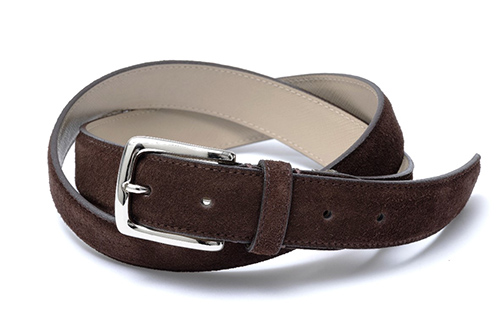 〈フラソリティ・長沢ベルト工業〉期間限定ショップ バックスキンベルト（KR004）