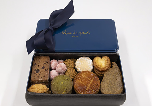 〈&eacute;clat de paix chocolat〉The et chocolat