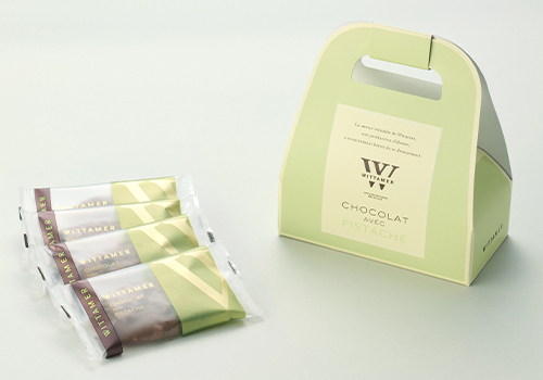 〈ヴィタメール〉ピスタチオ・ショコラ 4枚入