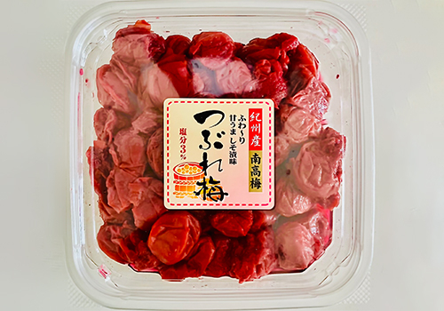 〈グローサリー〉〈トノハタ〉紀州南高梅つぶれ梅はちみつ味 塩分3％