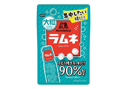 〈森永製菓〉大粒ラムネ