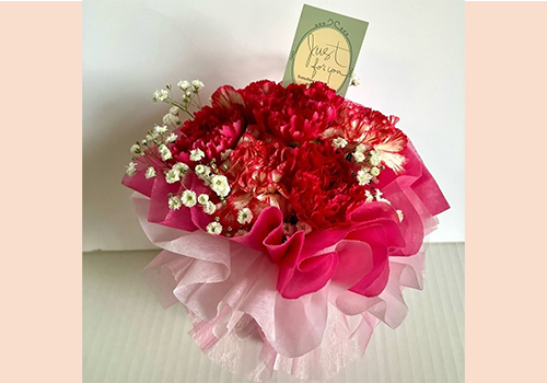 〈サトウ花店〉フリフリブーケ