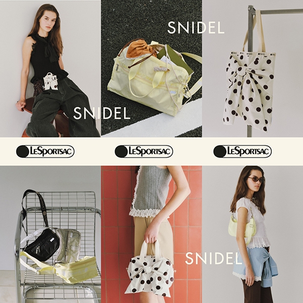 レスポートサック〉5月13日(水)発売「LeSportsac×SNIDEL」 【大丸梅田店】