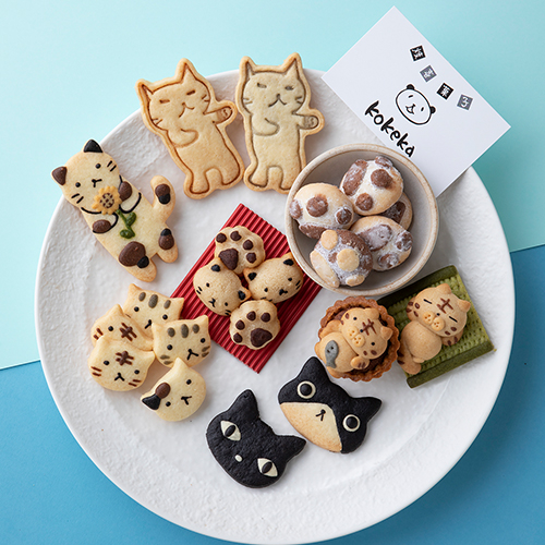 〈焼喜菓子kokeka〉猫焼喜菓子詰合せ